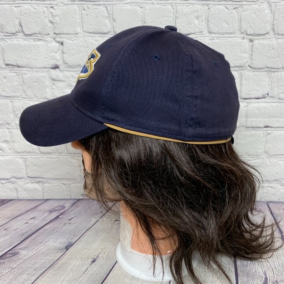 Vintage American Needle Hat Cap Stretch Fit S/M Navy Blue Winnipeg Blue Bombers - Picture 2 of 10